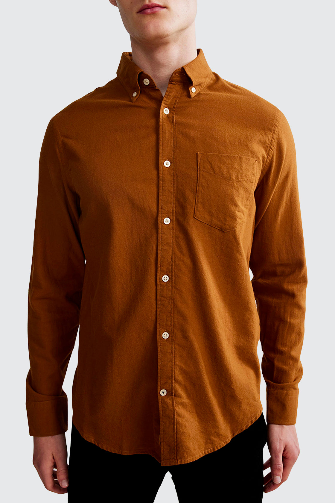 NN07 Levon Shirt Brown