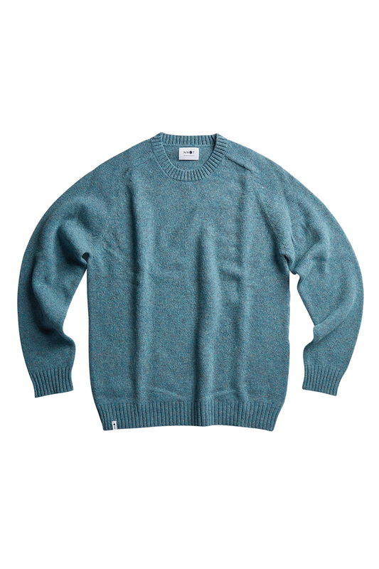 NN07 Nathan Wool Crew Neck Pullover Green