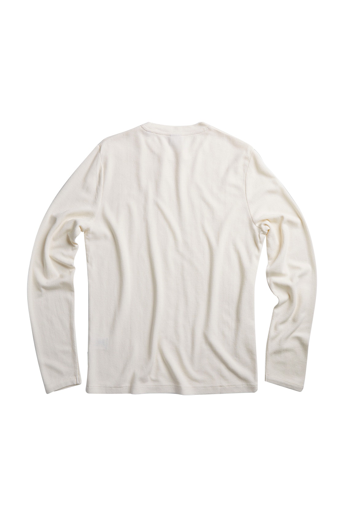 NN07 Clive Long Sleeve Tee Egg White