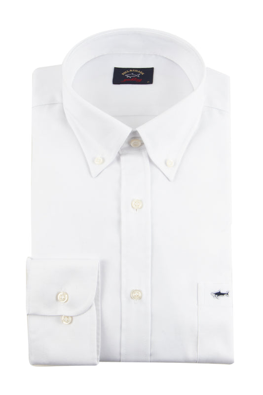 Paul & Shark Solid Shirt White