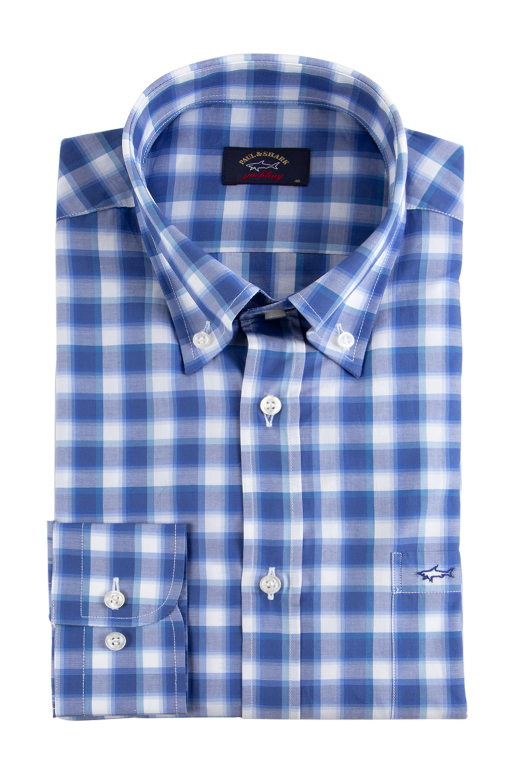 Paul & Shark Check Shirt Multi Blue