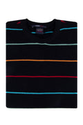 Paul & Shark Wool Stripe Crew Navy