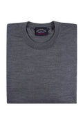 Paul & Shark Wool Crew Sweater Grey