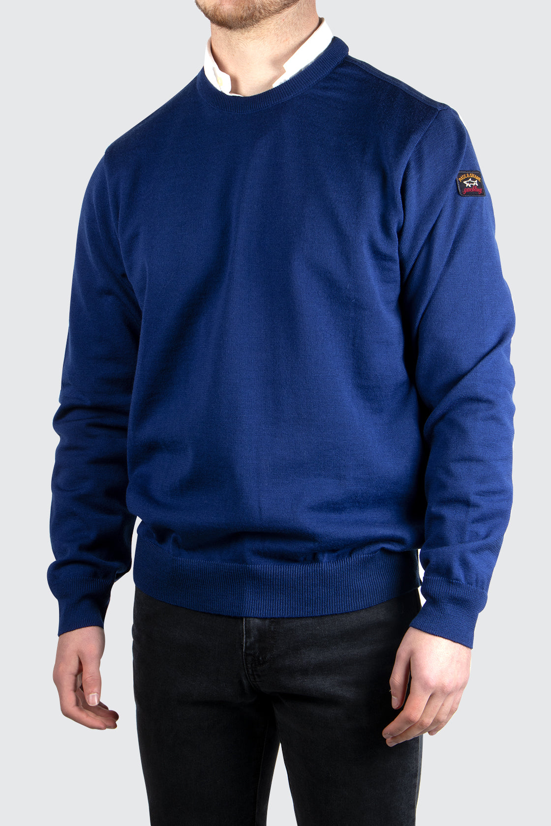 Paul & purchases Shark Navy Blue Cashmere Sweater