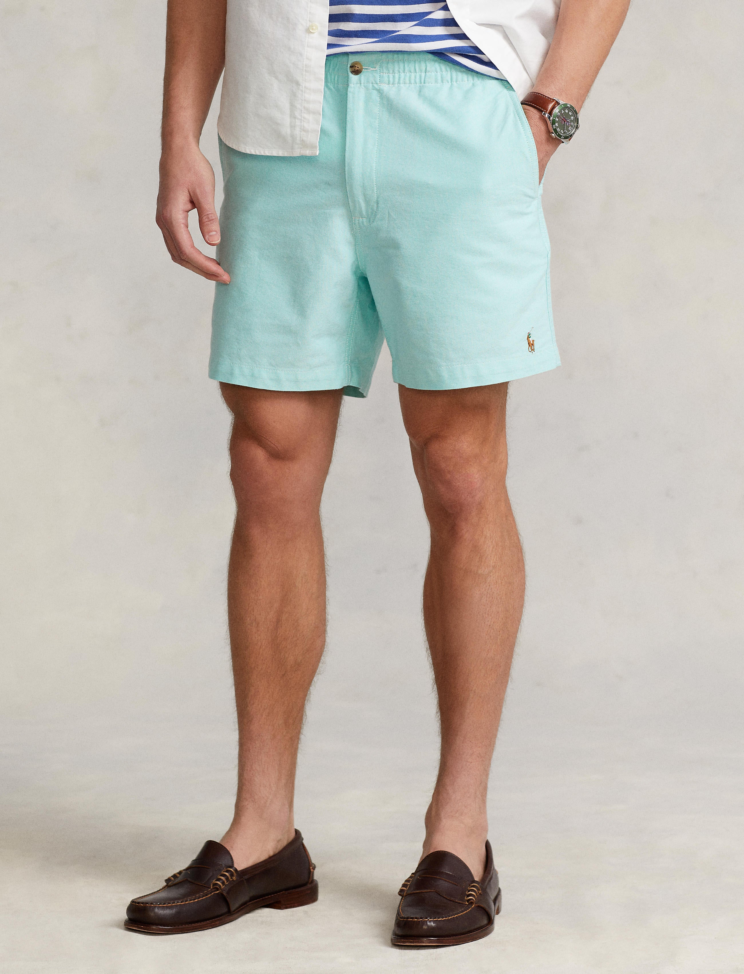 Green ralph lauren hot sale swim shorts