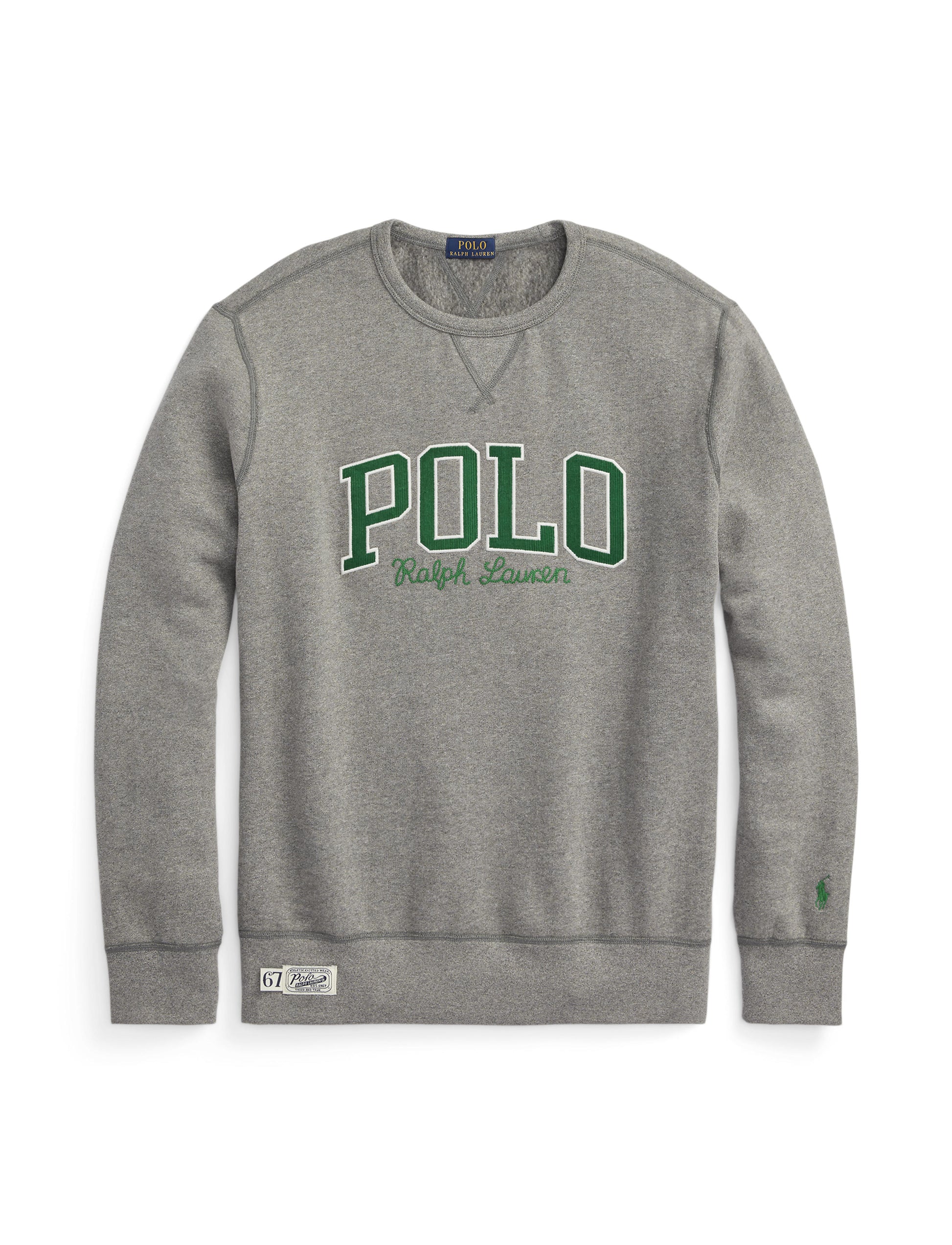 Polo Ralph Lauren Crew Logo Print Sweatshirt –