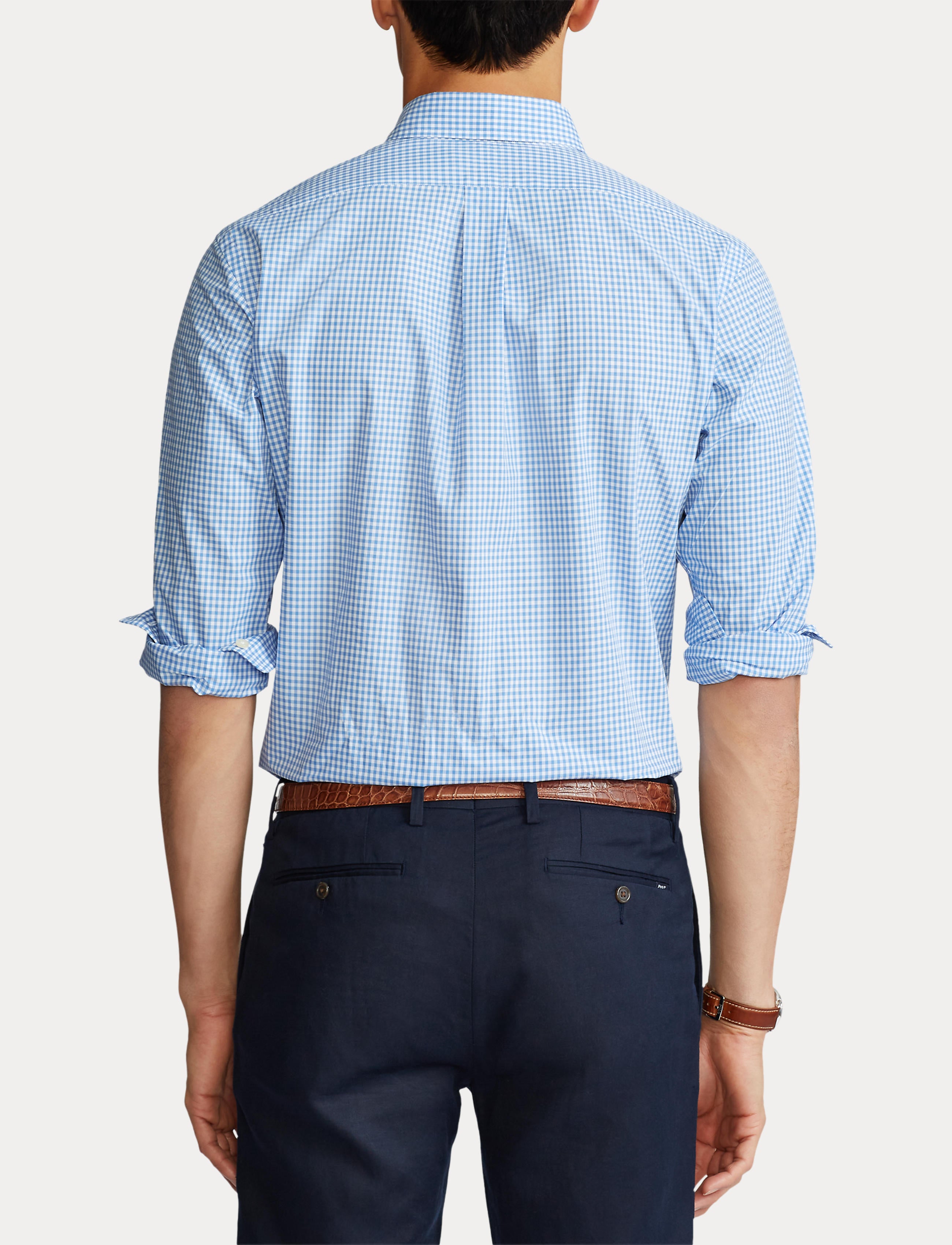 Polo Ralph Lauren Custom Fit Checked Shirt Blue/White