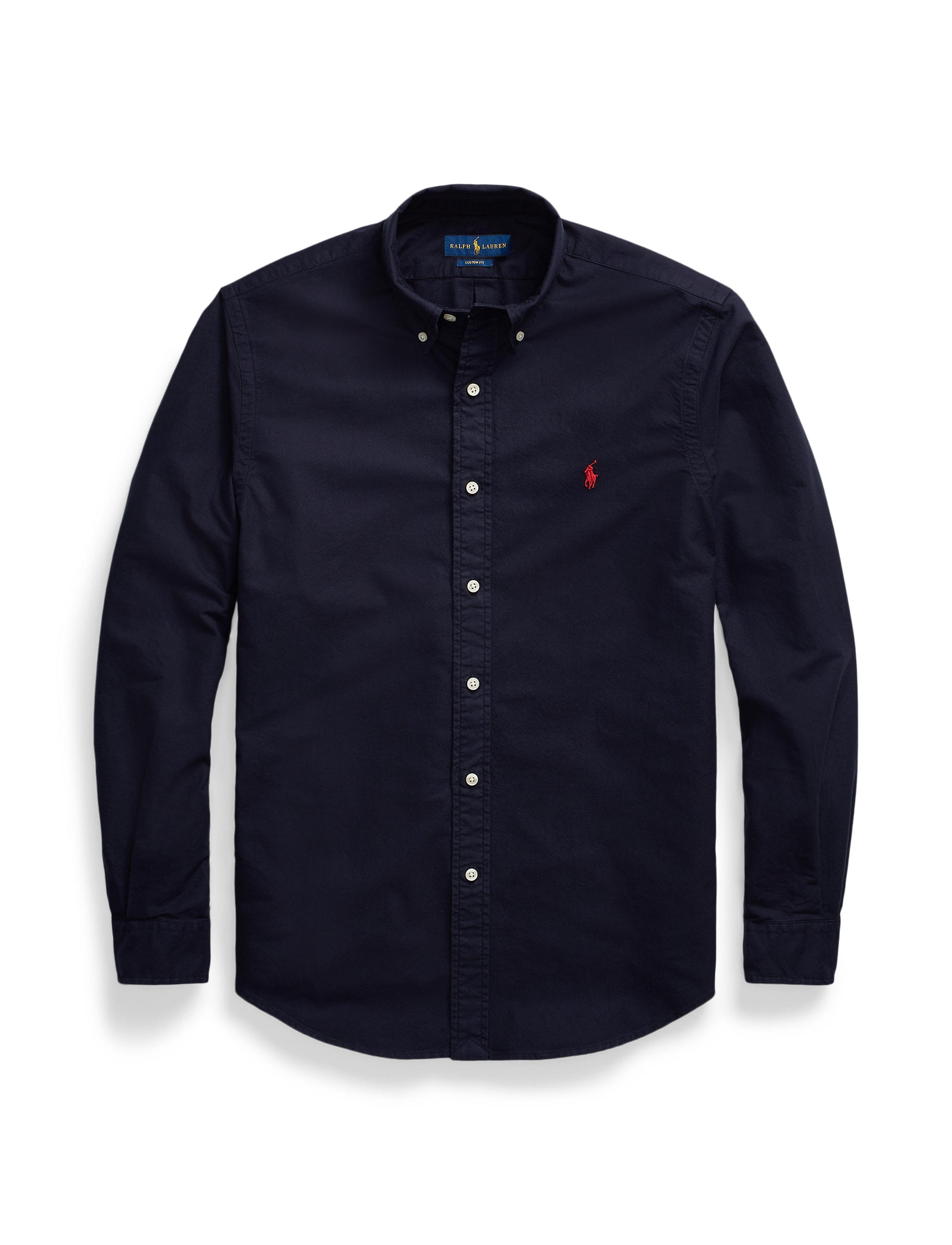 Polo Ralph Lauren Custom Fit Oxford Shirt Navy –