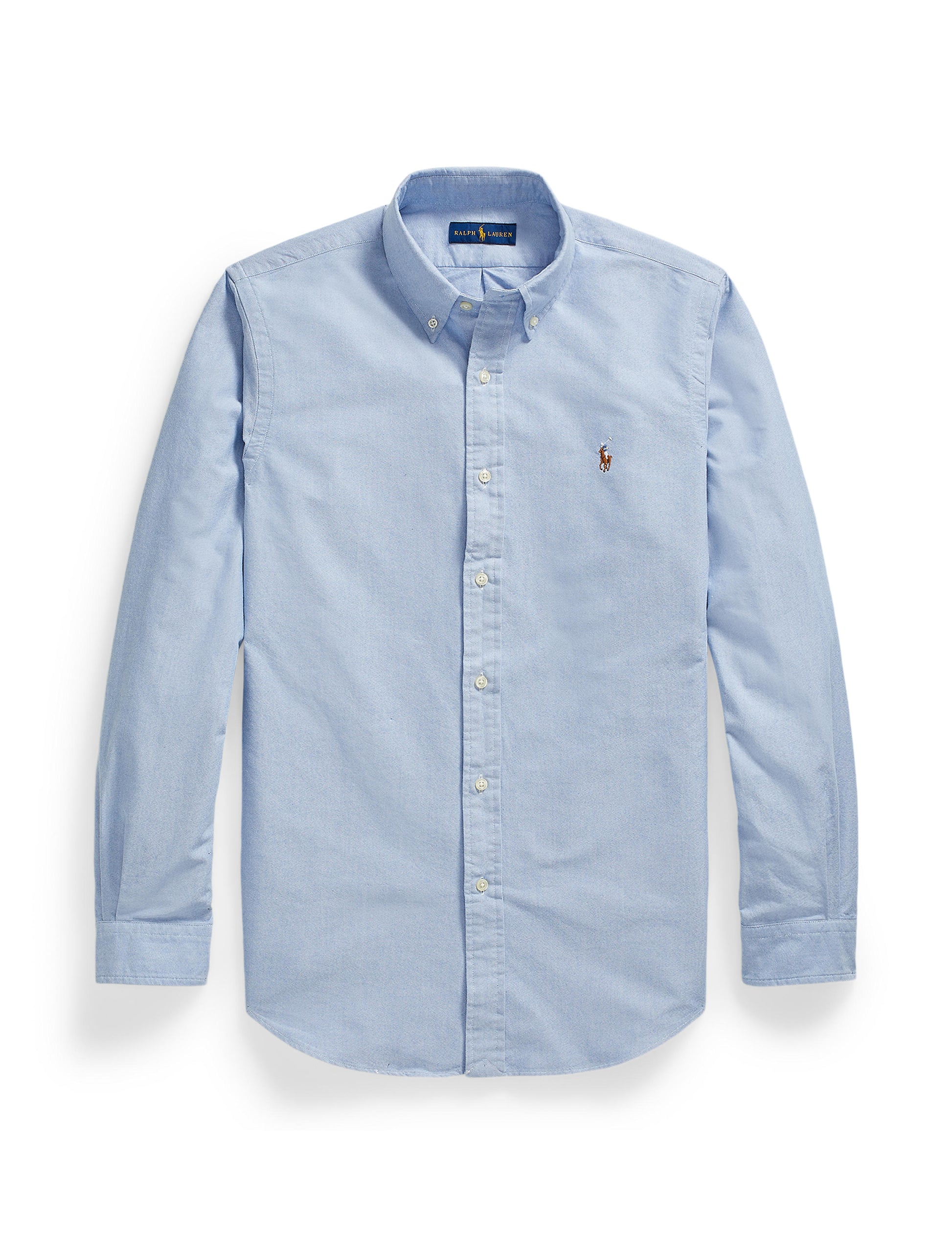 Polo Ralph Lauren Custom Fit Oxford Shirt Blue –