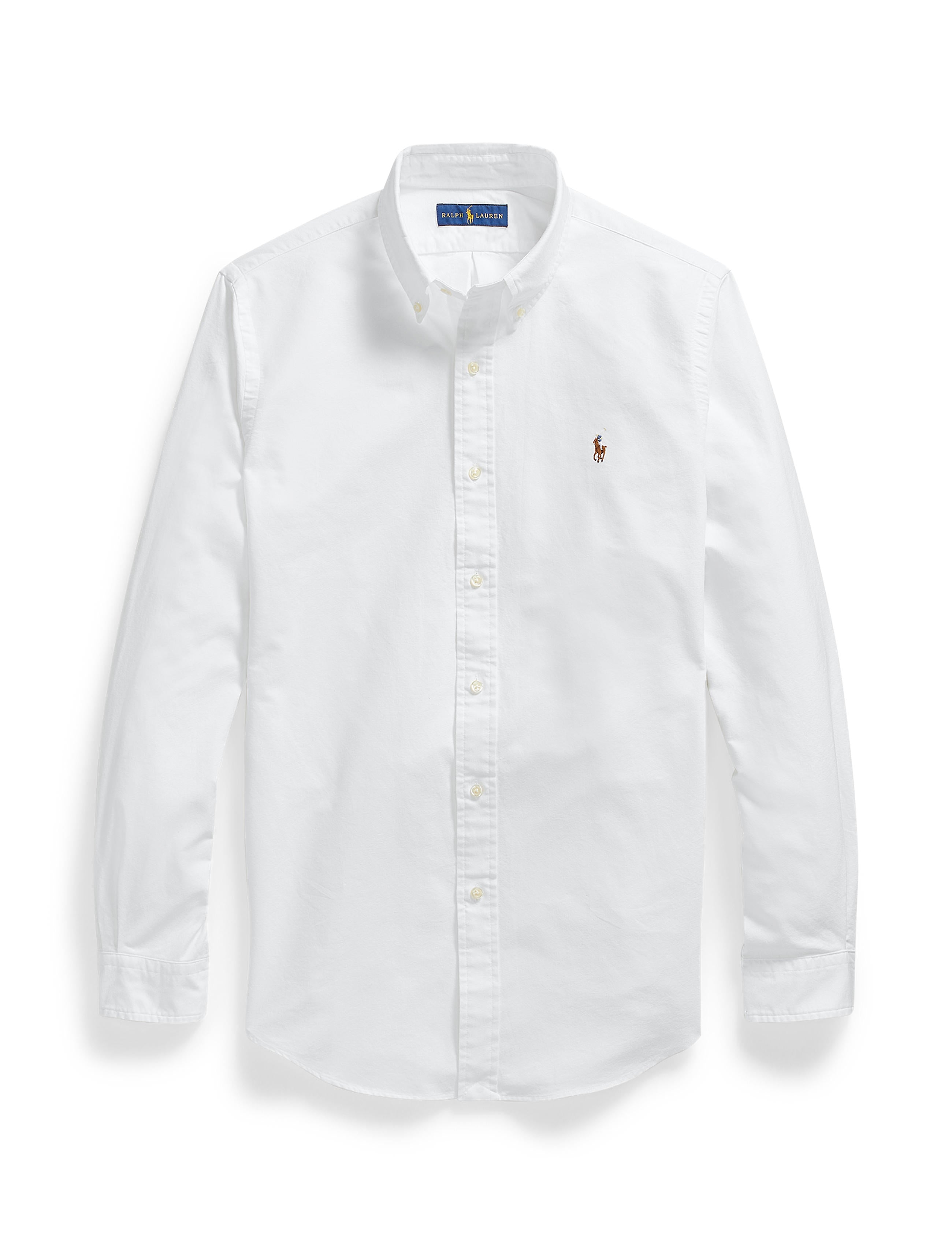 Ralph lauren classic fit white shirt hotsell