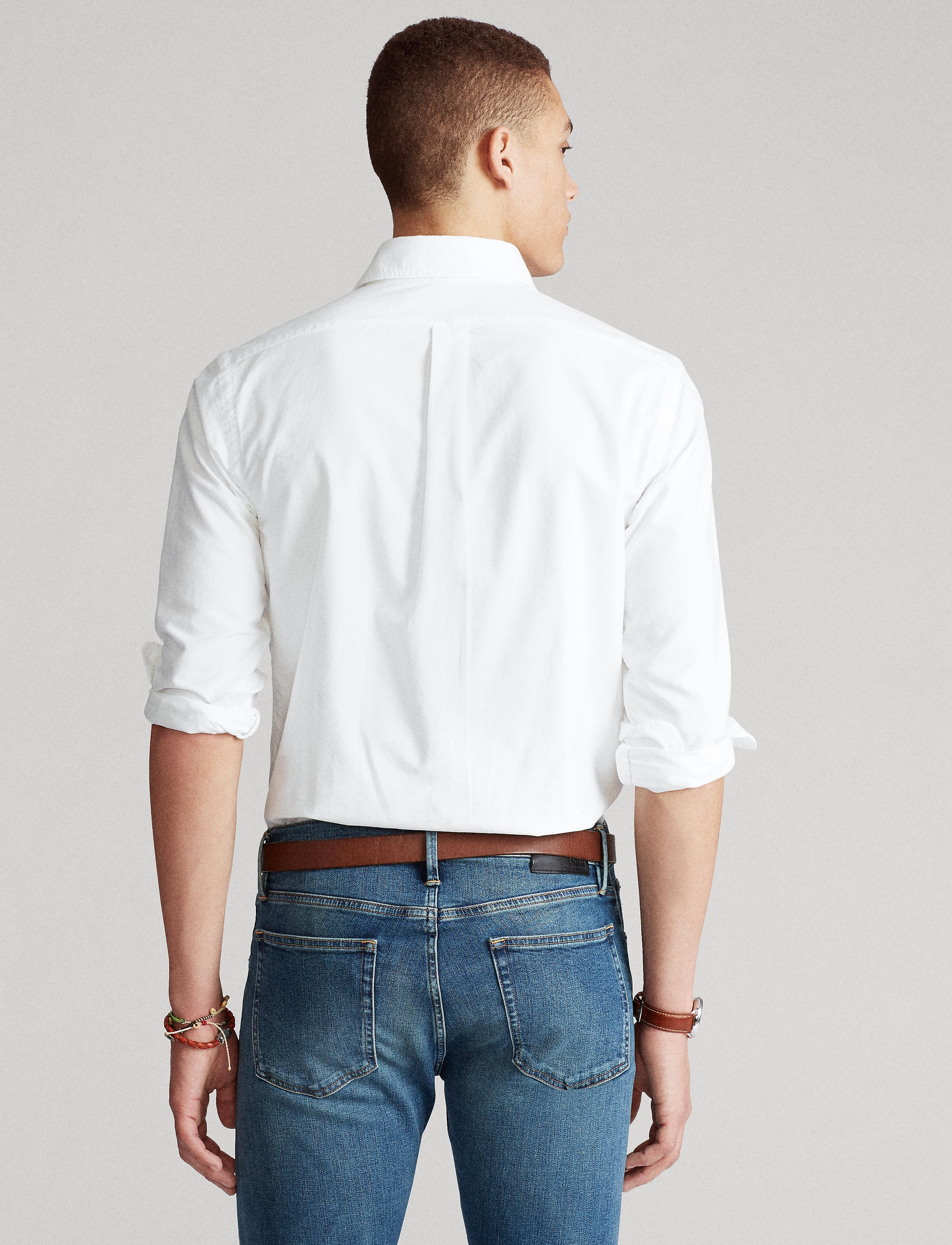 polo ralph lauren white oxford shirt