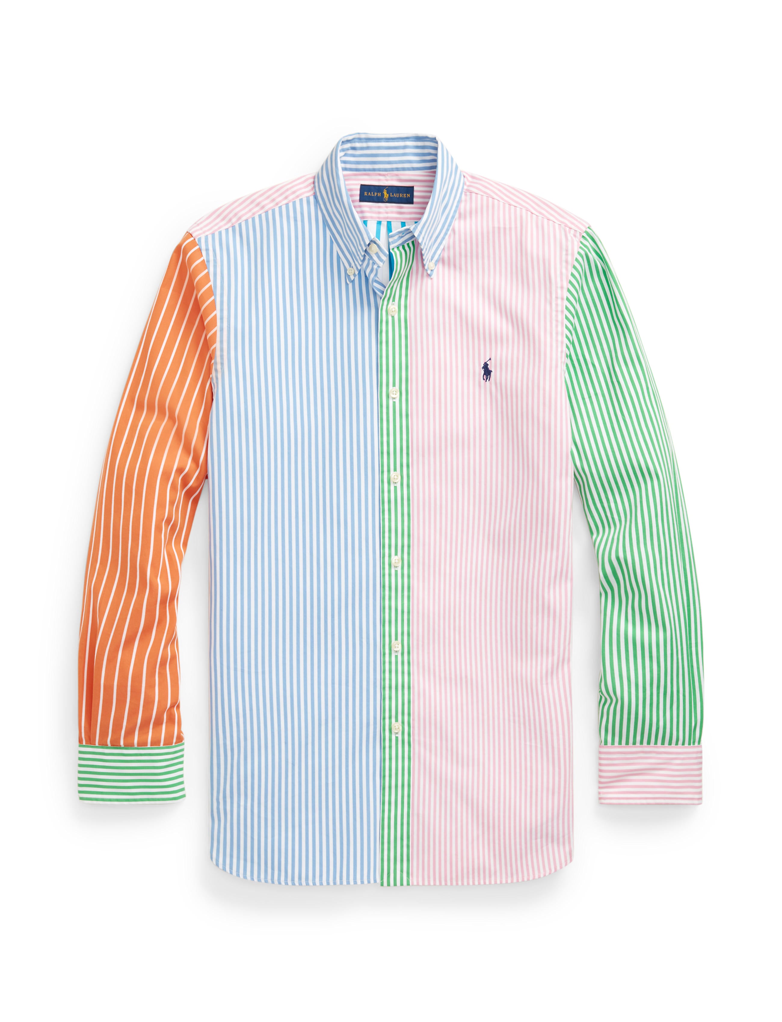 Polo Ralph Lauren Custom Fit Stripe Shirt Multicolour – routleys.com.au