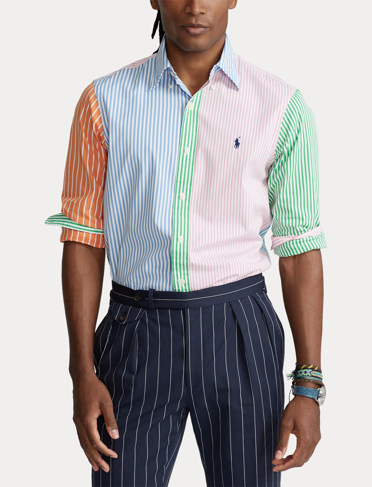 Polo Ralph Lauren Custom Fit Stripe Shirt Multicolour