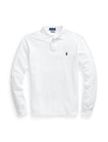 Polo Ralph Lauren Custom Slim Long Sleeve Polo White