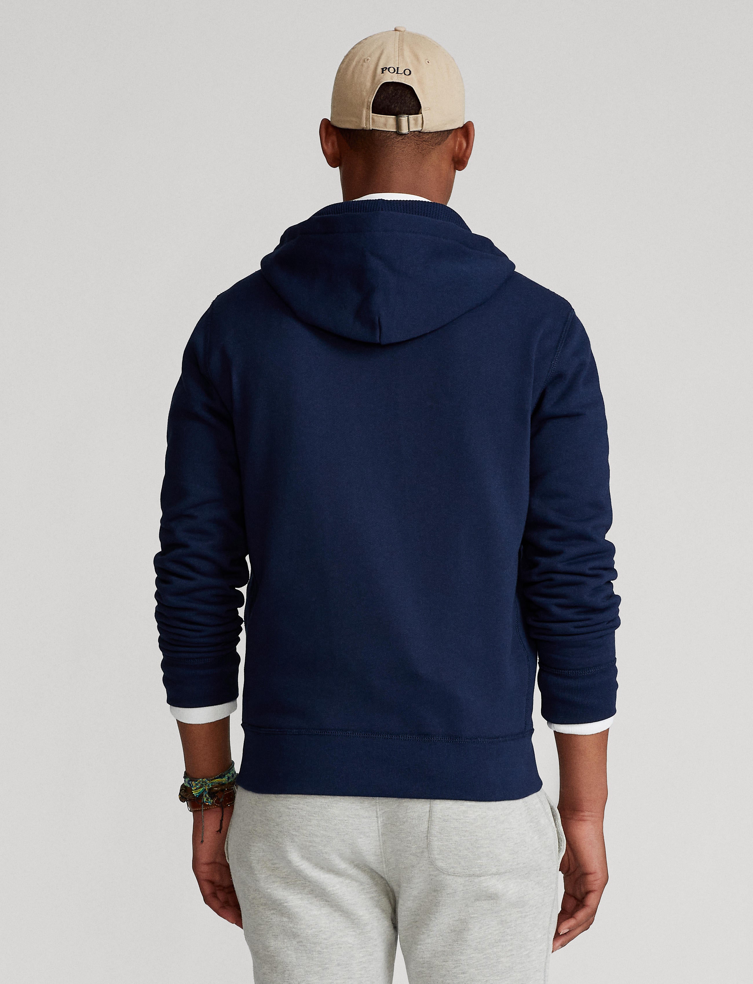 Ralph lauren navy blue hoodie hot sale