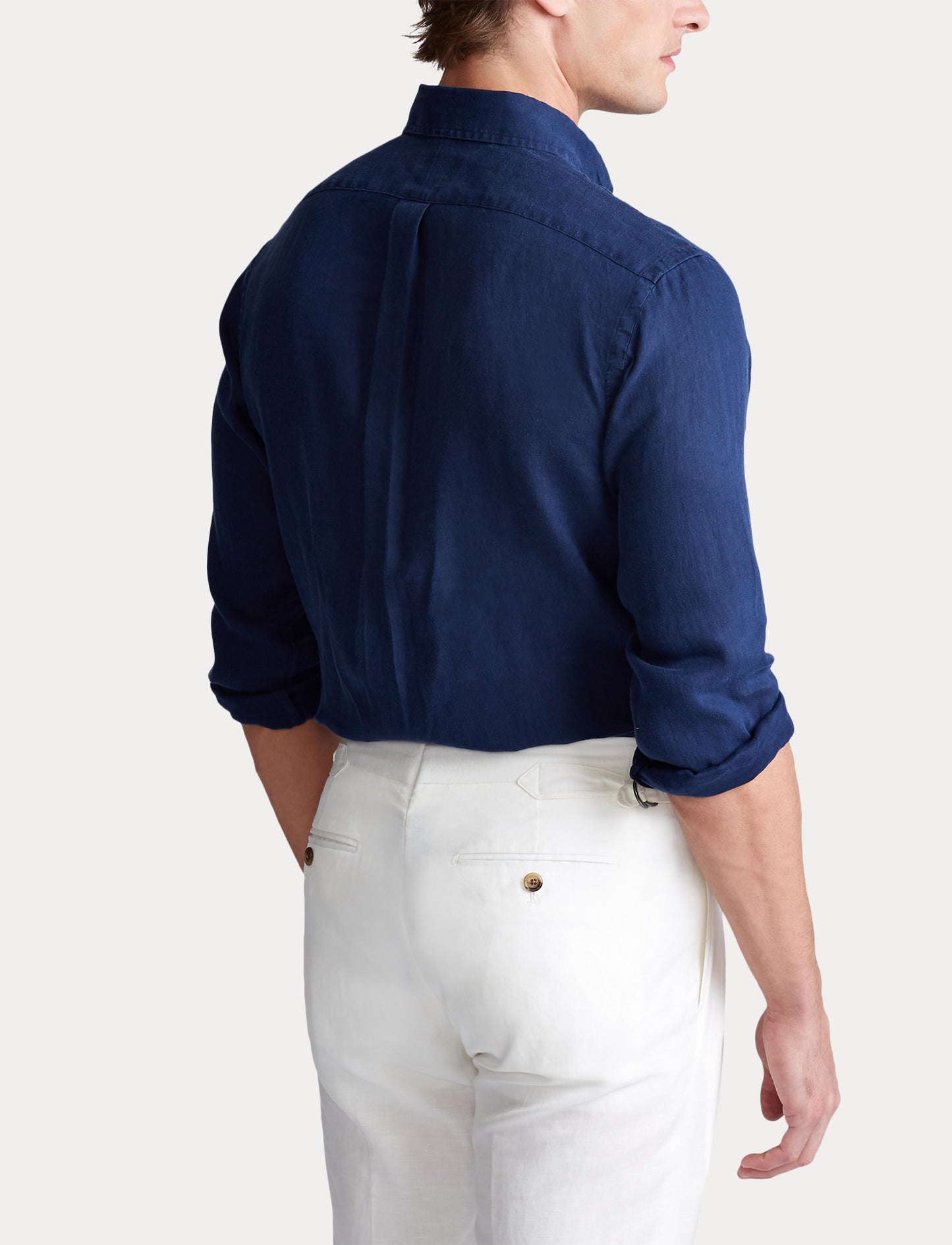 Polo Ralph Lauren Linen Shirt Navy