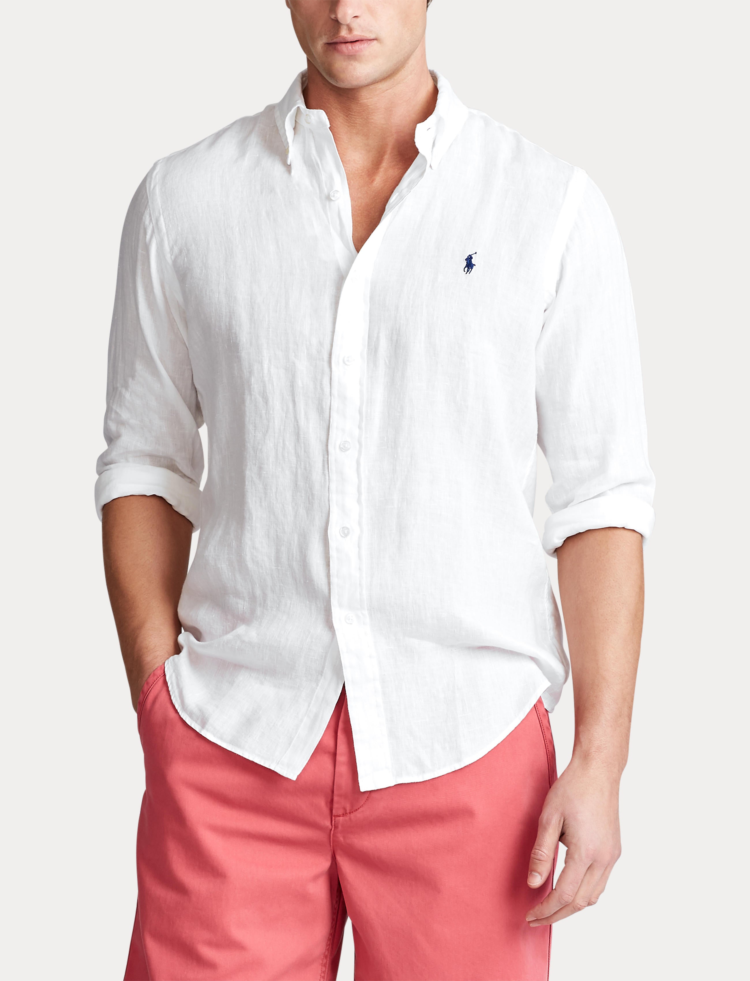 All white ralph outlet lauren polo shirts