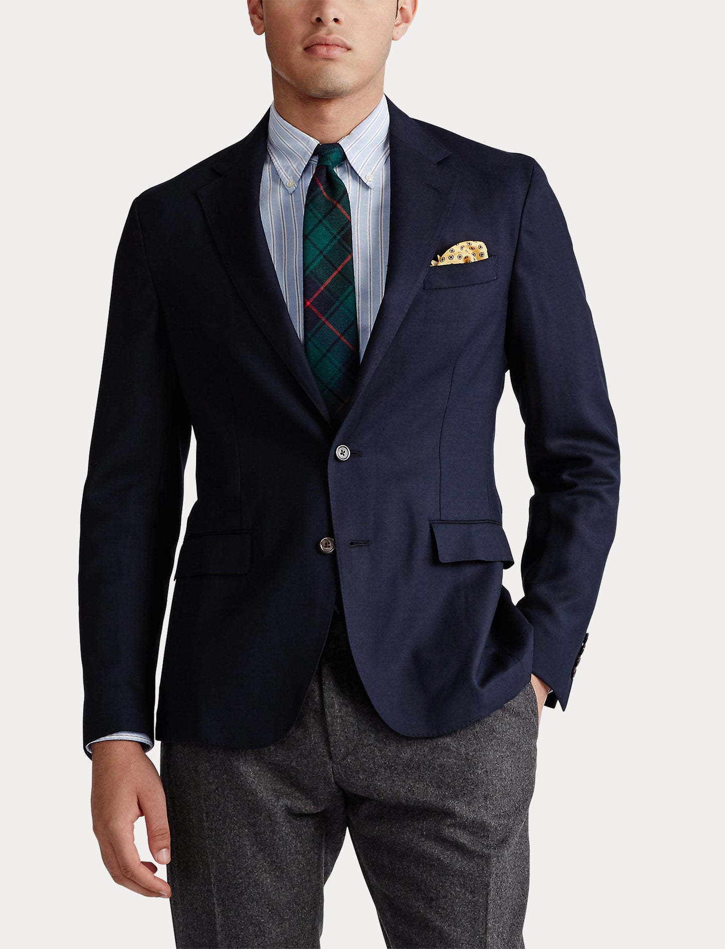 Polo Ralph Lauren Oxford Suit Jacket Navy