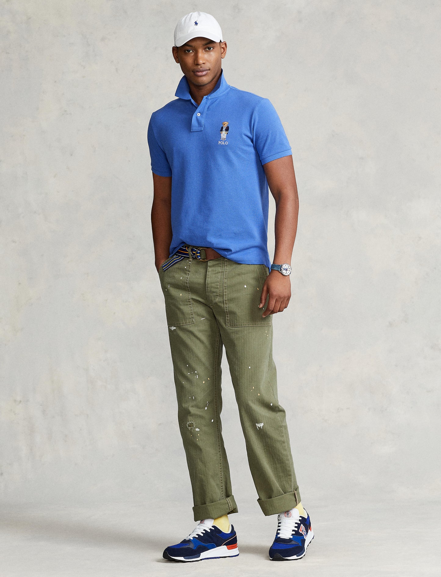 Polo Ralph Lauren Slim Fit Bear Polo Liberty