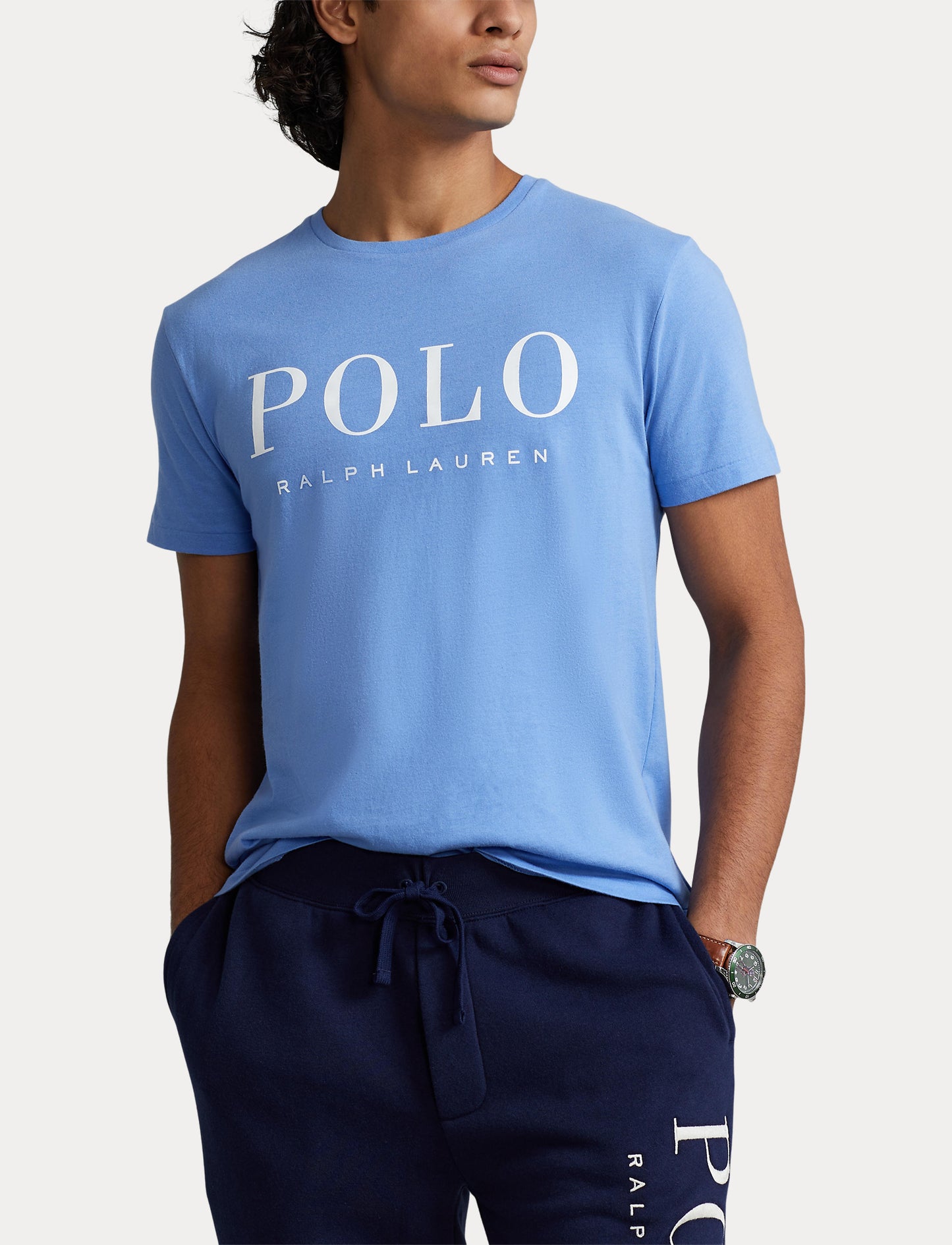 Polo Ralph Lauren Slim Fit Logo Tee Harbour Blue