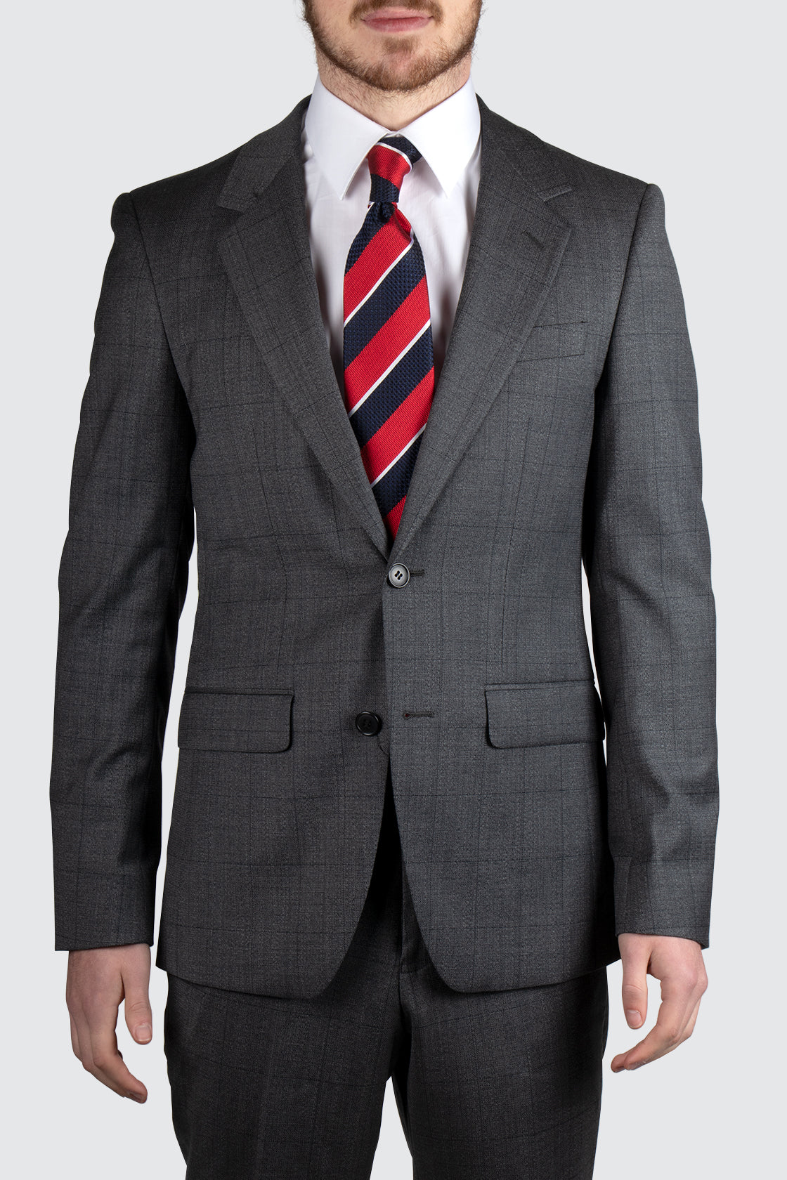 Routleys Ritchie Lyon Two-Piece Suit Grey
