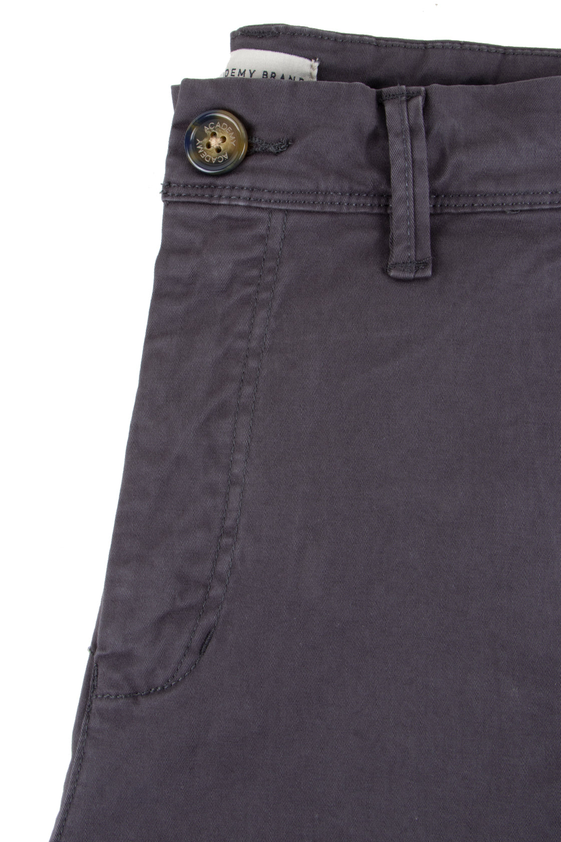 The Academy Brand Cooper Chino Short Charcoal