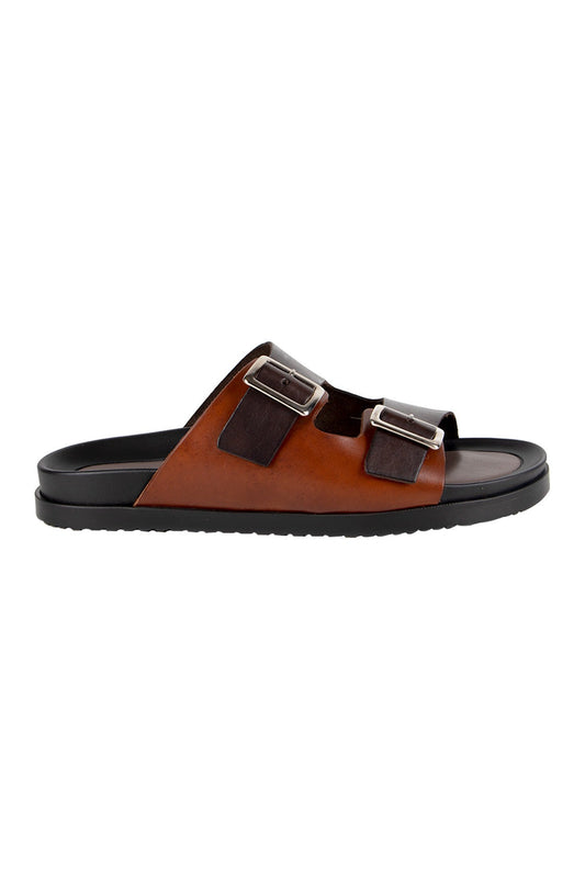 The Sandal Factory Leather Sandals Brown/Tan