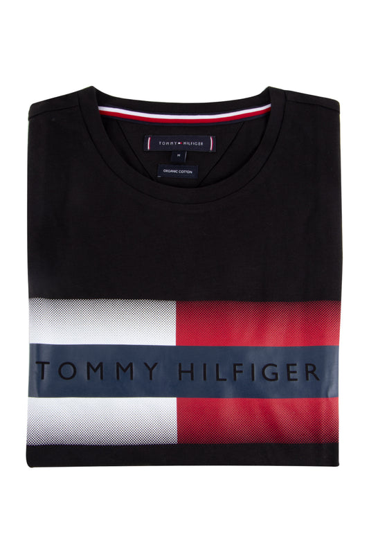 Tommy Hilfiger Corp Long Sleeve Tee Black