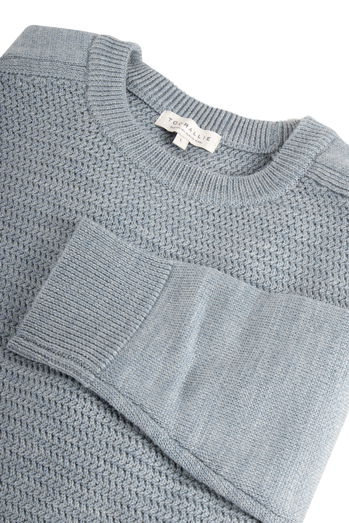 Toorallie Hotham Crew Knit Mineral