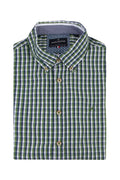 Daniel Hechter Green Check Shirt
