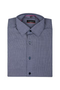 Eterna 8543 Navy Check Business Shirt